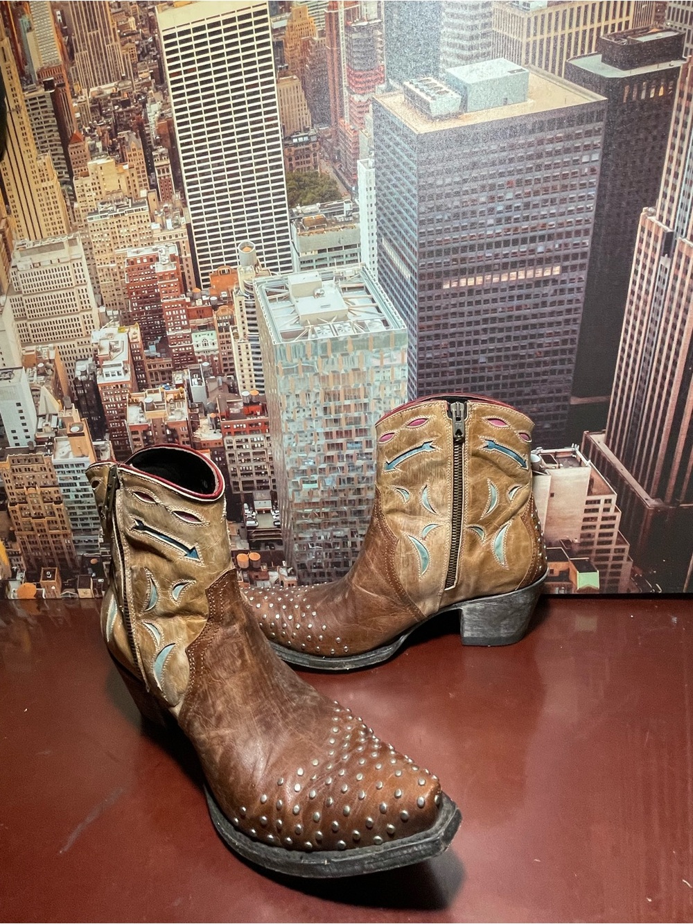 Old Gringo Multicolor Western Cowboy Boots Women’s US Size 10 B - Picture 3 of 11